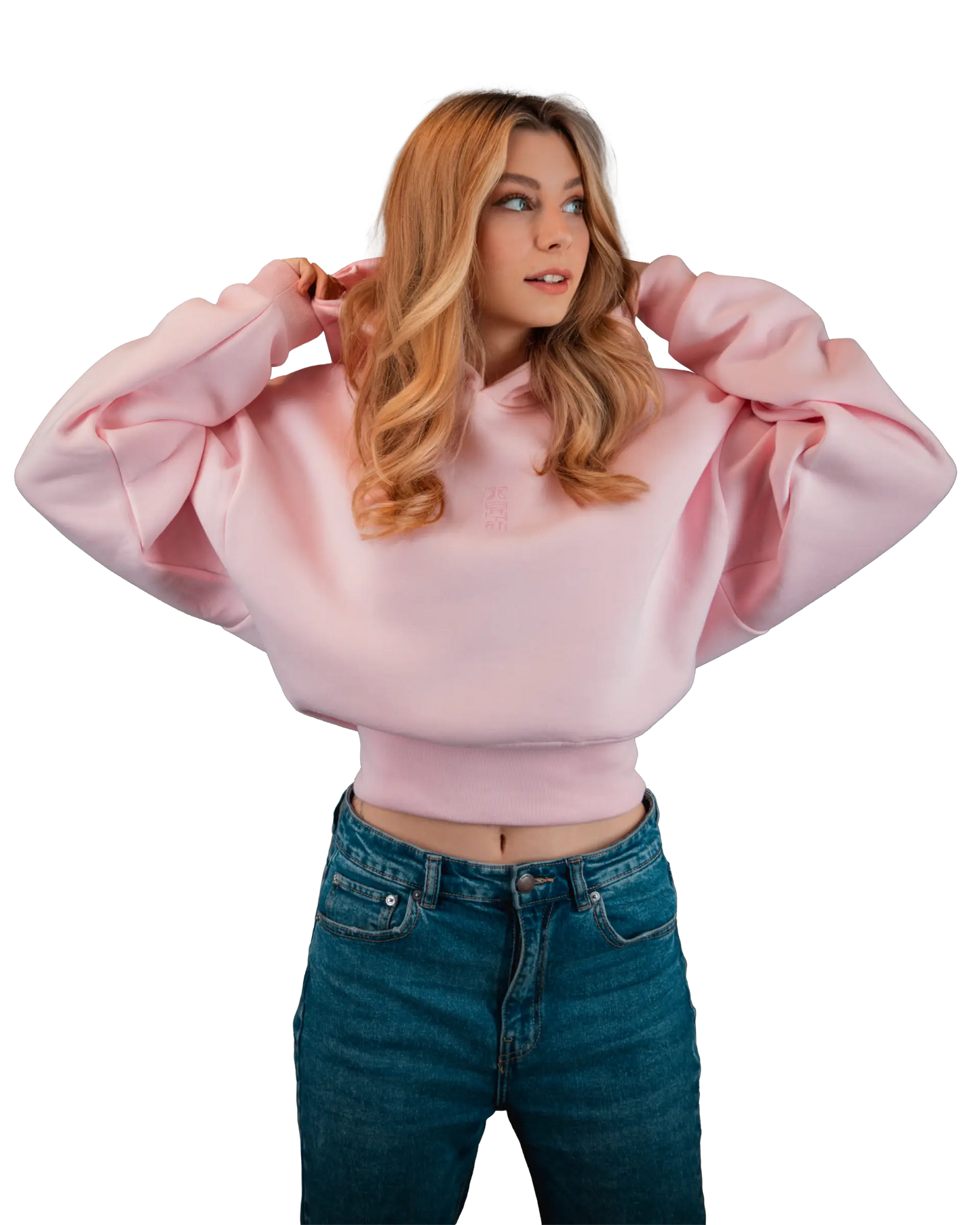 Crop Hoodie | Sakura